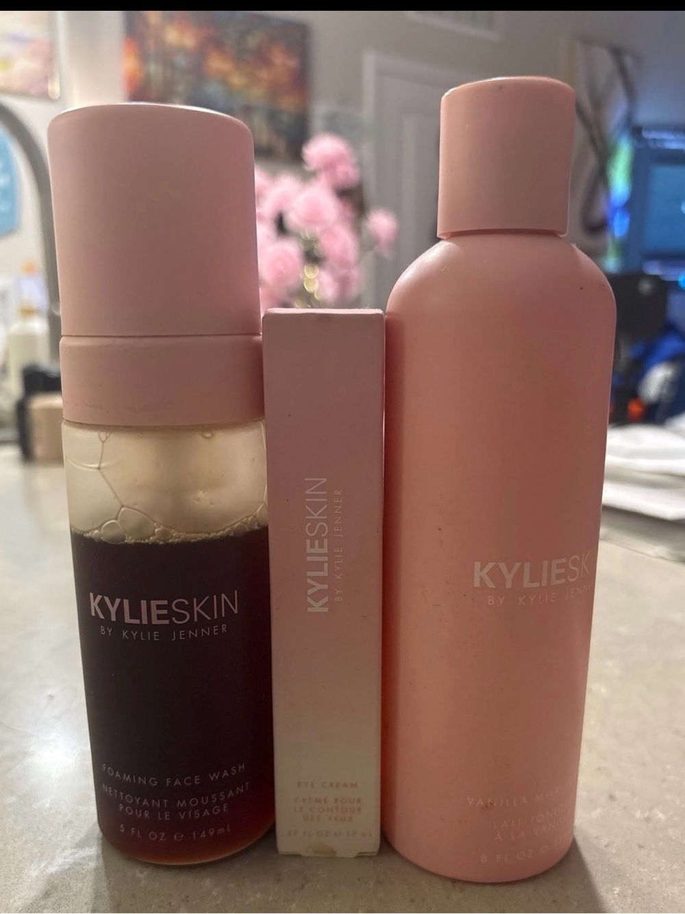 Kylie skincare bundle w bliss toner